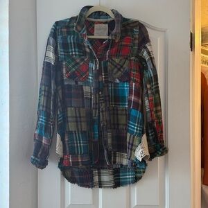 We The Free Multicolor Plaid Shirt